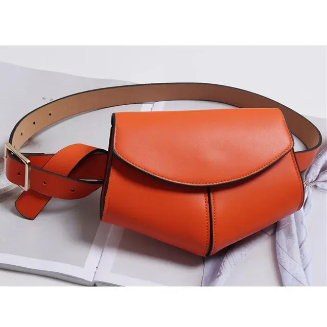 2019 New Fanny Pack Women Waist Belt Bag Serpentine Vintage Waist Bags Girl Fashion Bum Pouch Phone Leather Chest Packss Lw0808 3