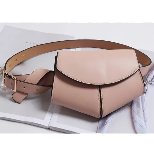 2019 New Fanny Pack Women Waist Belt Bag Serpentine Vintage Waist Bags Girl Fashion Bum Pouch Phone Leather Chest Packss Lw0808 4