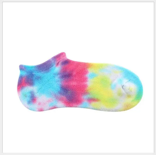 2020 Cotton Skate Socks Men Women Sock Knee-High Funny Cycling Running Hiking Tie Dye Sox Harajuku Hip Hop Happy Socks 9