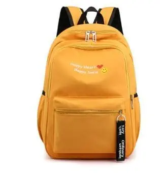 2020 New Backpack Female Soft Face College Style Junior High School Student Backpack 1