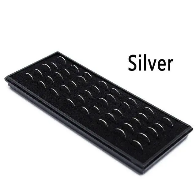 (40Pcs/Box) Fashion Body Jewelry 9*0.6Mm Colorful Stainless Steel Nose Hoop Nose Ring Stud Punk Style Body Piercing Jewelry 4
