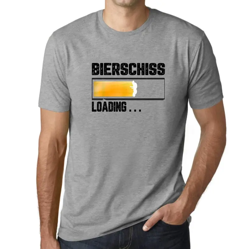 Bierschiss Loading Screen T-Shirt – Playful Beer-Themed Tech Humor for Men