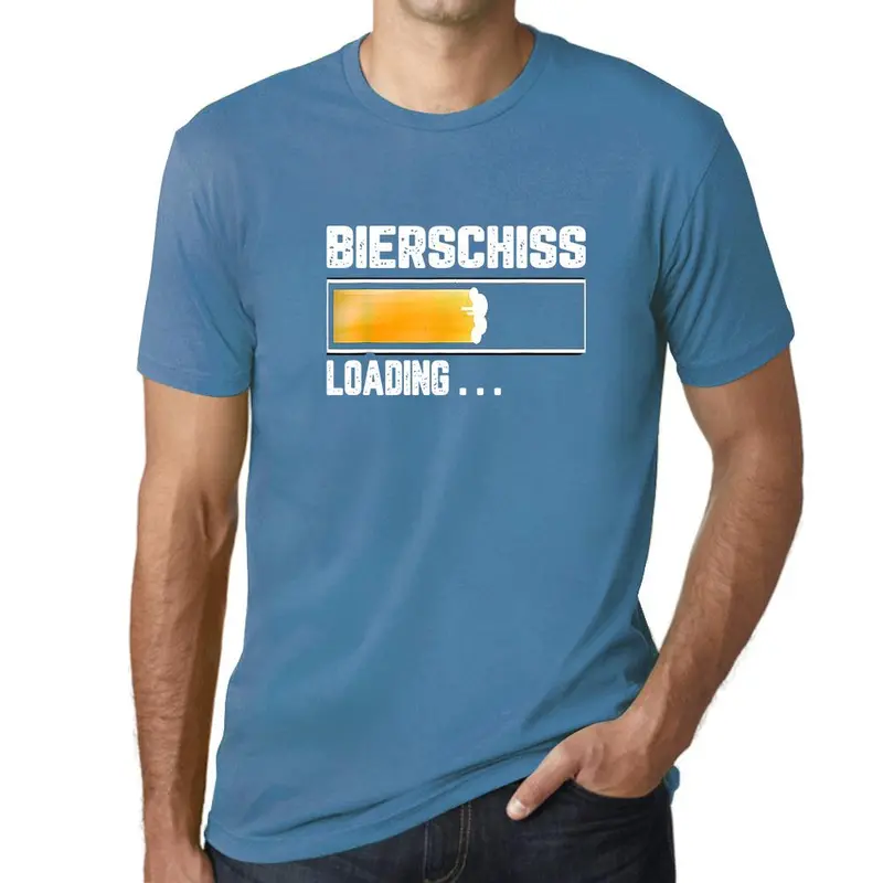 Bierschiss Loading Screen T-Shirt – Playful Beer-Themed Tech Humor for Men