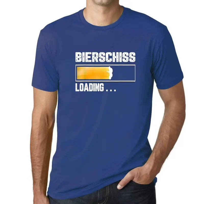 Bierschiss Loading Screen T-Shirt – Playful Beer-Themed Tech Humor for Men
