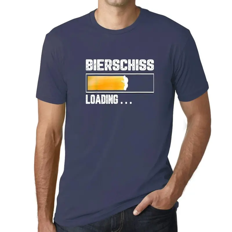 Bierschiss Loading Screen T-Shirt – Playful Beer-Themed Tech Humor for Men