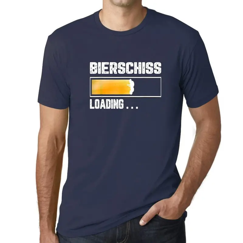 Bierschiss Loading Screen T-Shirt – Playful Beer-Themed Tech Humor for Men