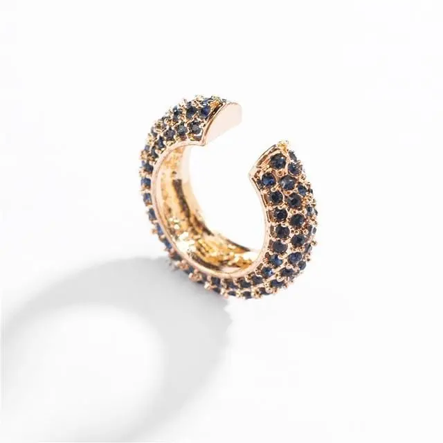 Bohemian Imitation Pearls Ear Cuff For Women Girl Trendy Round Small Clip Earrings No Piercing Gold Metal Wedding Jewelry Bijoux 11