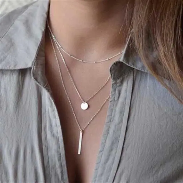 Bohemian Moon Star Crystal Heart Choker Necklace For Women Necklace Pendant On Neck Chocker Necklace Jewelry Gift 4