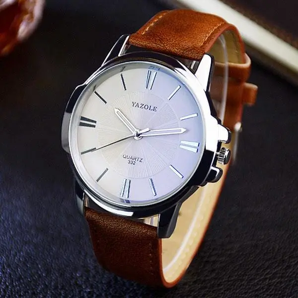Business Wrist Watch Men Watches Famous Brand Classic Fashion Wristwatch New Male Quartz Watch For Men Clock Hours Hodinky Man 4