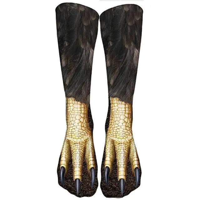 Cotton Socks Women Funny Print Animal Socks Kawaii Cute Casual Happy Fashion High Ankle Socks For Men Women 5Zjq26 9