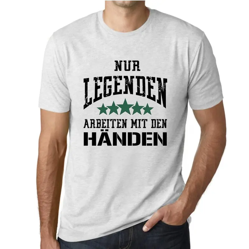 Craftsman-Themed T-Shirt: ‘Legends Work With Their Hands’ – Tribute to Skilled Trades