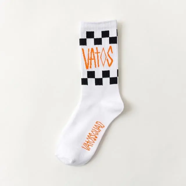 Creative High Quality Fashion Men Hip Hop Cotton Unisex Harajukumen's Happy Socks Funny Skate Socks 20