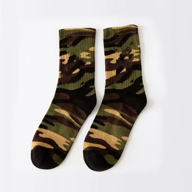 Creative High Quality Fashion Men Hip Hop Cotton Unisex Harajukumen's Happy Socks Funny Skate Socks 5