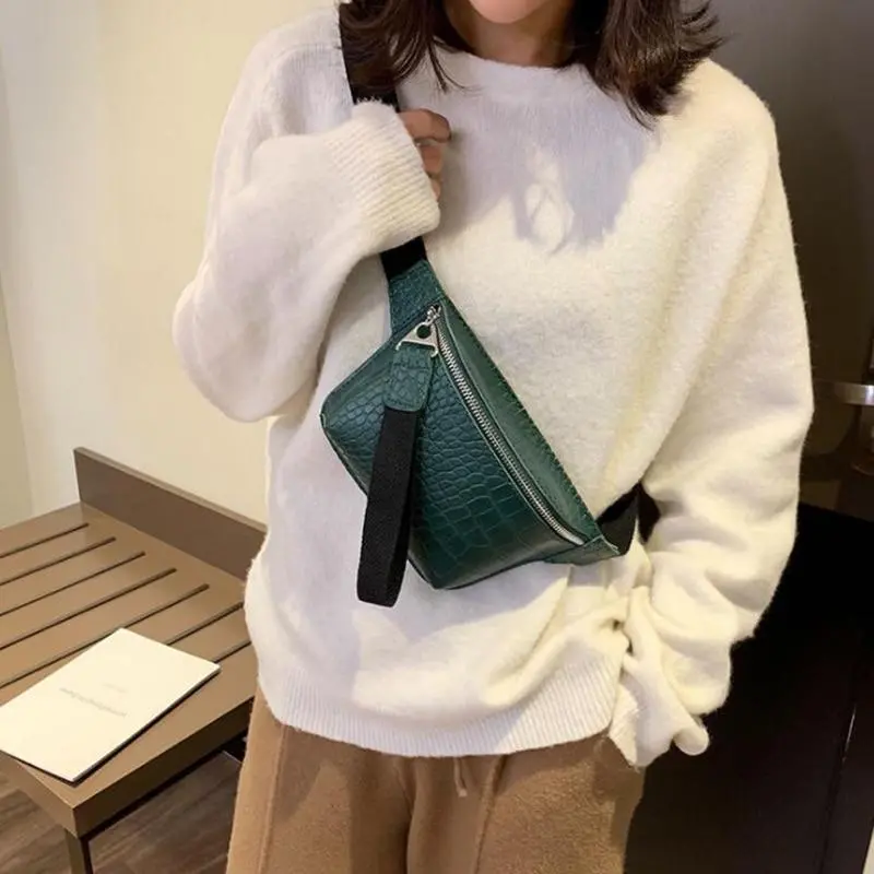 Crowdale Women Bag Crocodile Multicolor Messenger Chest Bag Clutch Female Pu Leather Handbag Cross Body Bag Fashion High Quality 1