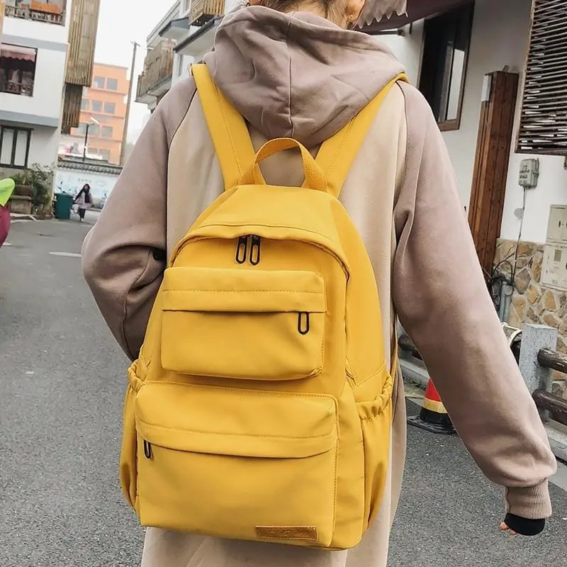 Dcimor New Waterproof Nylon Backpack For Women Multi Pocket Travel Backpacks Female School Bag For Teenage Girls Book Mochilas 1