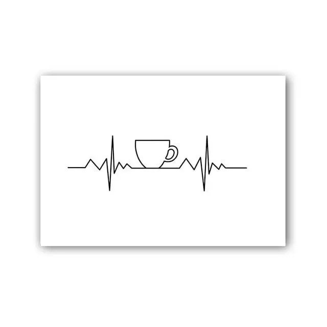 Drink Coffe Before Coffee Wall Art Poster&Print For Bar Kitchen Dining Room Modern Home Decor Wall Picture Canvas Painting Mural 7