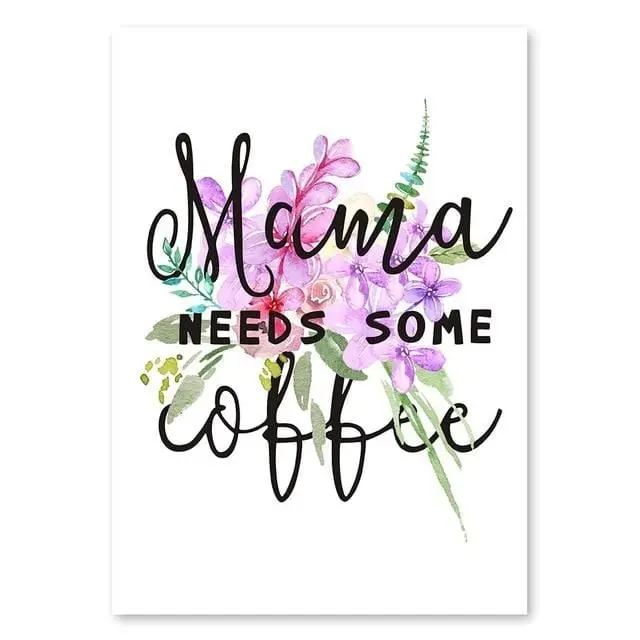 Drink Coffe Before Coffee Wall Art Poster&Print For Bar Kitchen Dining Room Modern Home Decor Wall Picture Canvas Painting Mural 8