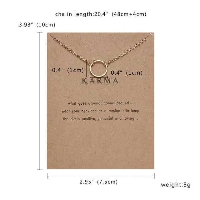 Fashion Gold-Color Good Vibes Only Sun Necklaces & Pendants For Women Jewelry 14