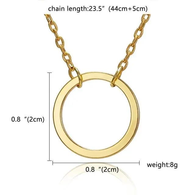 Fashion Gold-Color Good Vibes Only Sun Necklaces & Pendants For Women Jewelry 16