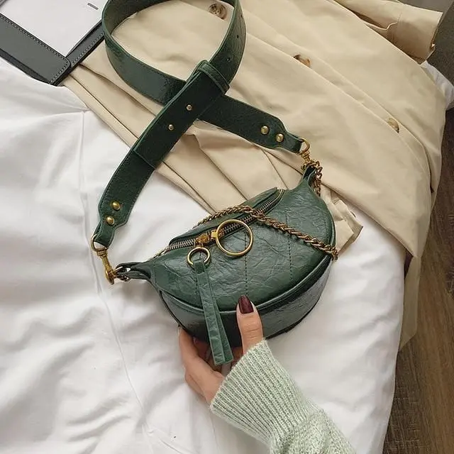 Fashion Quality Pu Leather Crossbody Bags For Women 2020 Chain Small Shoulder Messenger Bag Lady Travel Handbags And Purses 3