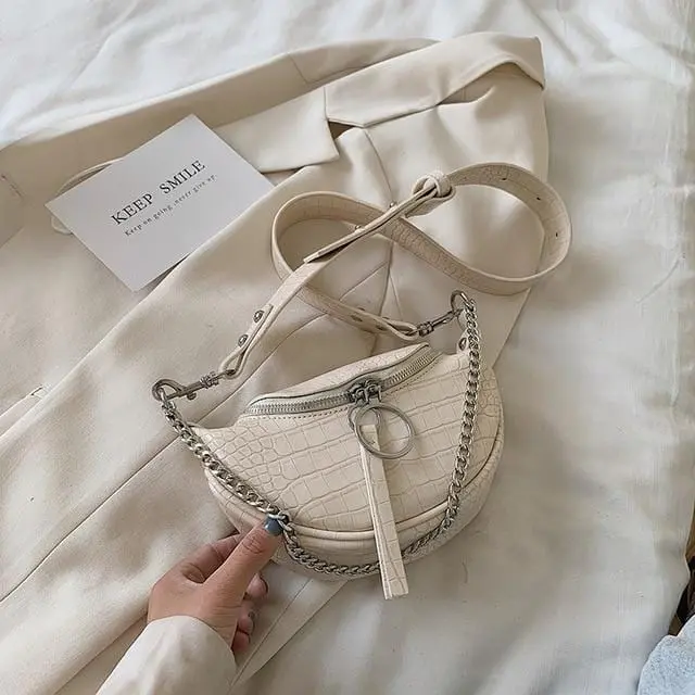 Fashion Quality Pu Leather Crossbody Bags For Women 2020 Chain Small Shoulder Messenger Bag Lady Travel Handbags And Purses 5