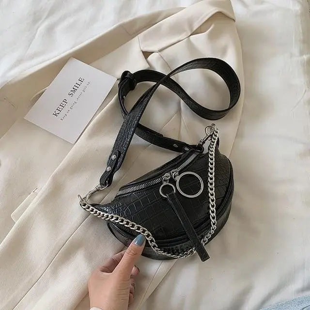 Fashion Quality Pu Leather Crossbody Bags For Women 2020 Chain Small Shoulder Messenger Bag Lady Travel Handbags And Purses 7