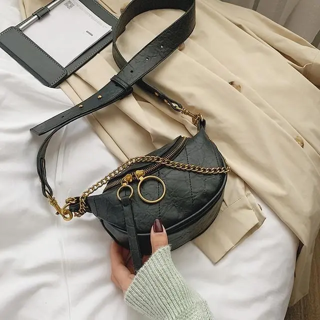 Fashion Quality Pu Leather Crossbody Bags For Women 2020 Chain Small Shoulder Messenger Bag Lady Travel Handbags And Purses 7
