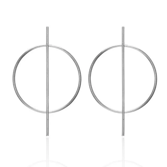Fashion Statement Earrings 2019 Big Geometric Earrings For Women Hanging Dangle Earrings Drop Earing Modern Jewelry 18