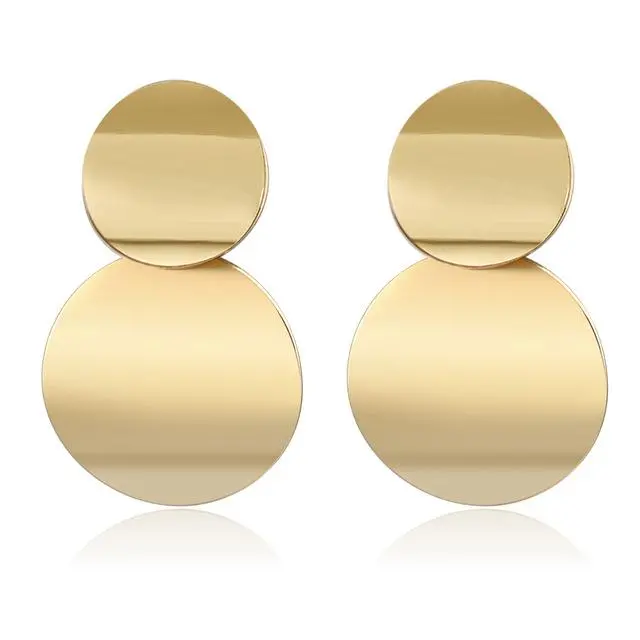 Fashion Statement Earrings 2019 Big Geometric Earrings For Women Hanging Dangle Earrings Drop Earing Modern Jewelry 22