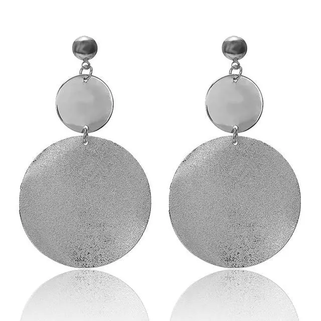 Fashion Statement Earrings 2019 Big Geometric Earrings For Women Hanging Dangle Earrings Drop Earing Modern Jewelry 23