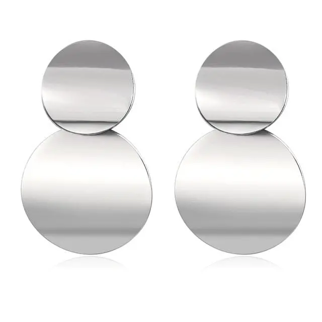 Fashion Statement Earrings 2019 Big Geometric Earrings For Women Hanging Dangle Earrings Drop Earing Modern Jewelry 24