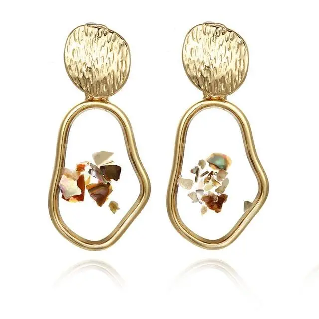 Fashion Statement Earrings 2019 Big Geometric Earrings For Women Hanging Dangle Earrings Drop Earing Modern Jewelry 27