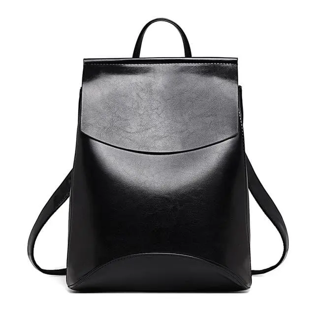 Fashion Women Backpack High Quality Youth Leather Backpacks For Teenage Girls Female School Shoulder Bag Bagpack Mochila 3