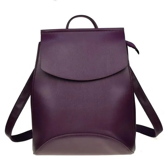 Fashion Women Backpack High Quality Youth Leather Backpacks For Teenage Girls Female School Shoulder Bag Bagpack Mochila 6