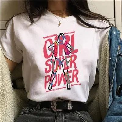 Feminist Graphic T-Shirt – Empowerment-Themed Streetwear Top with Grunge Aesthetic