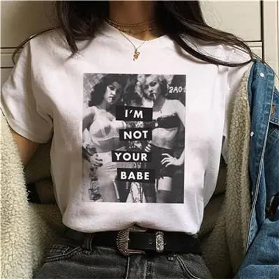 Feminist Graphic T-Shirt – Empowerment-Themed Streetwear Top with Grunge Aesthetic