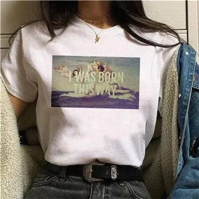 Feminist Graphic T-Shirt – Empowerment-Themed Streetwear Top with Grunge Aesthetic