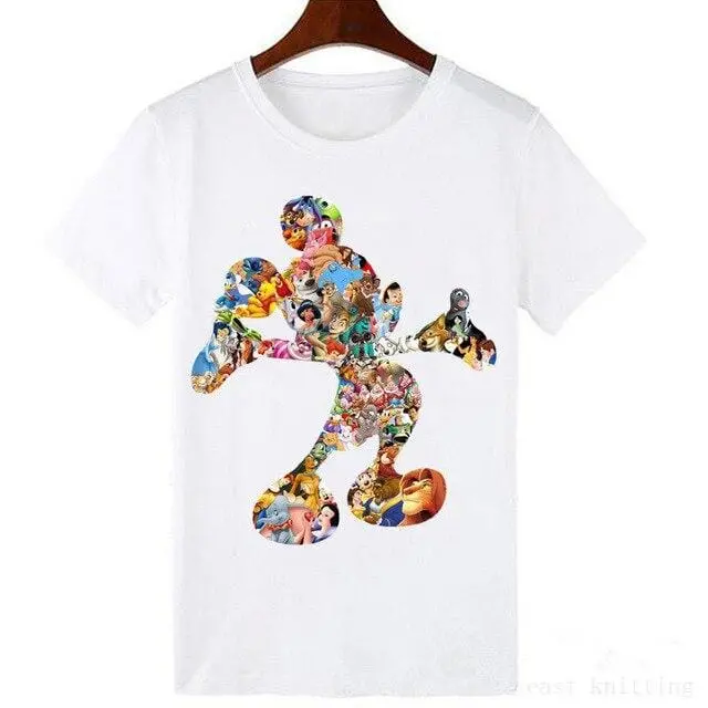 Fixsys Summer Women Tops T-Shirt Graphic Tee Shirt Femme Harajuku T Shirt Casual Short Sleeve T-Shirt Fashion Lady Streetwear 19