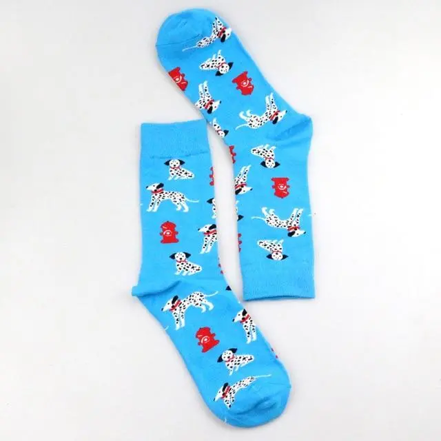 Funky Dog,Pet,Pug,Shiba Inu,Beagle,Buldog Socks Novelty Hosiery Women Ladies Socks Men Unisex Winter Cotton Happy Socks Female 4