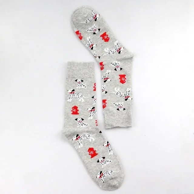 Funky Dog,Pet,Pug,Shiba Inu,Beagle,Buldog Socks Novelty Hosiery Women Ladies Socks Men Unisex Winter Cotton Happy Socks Female 4