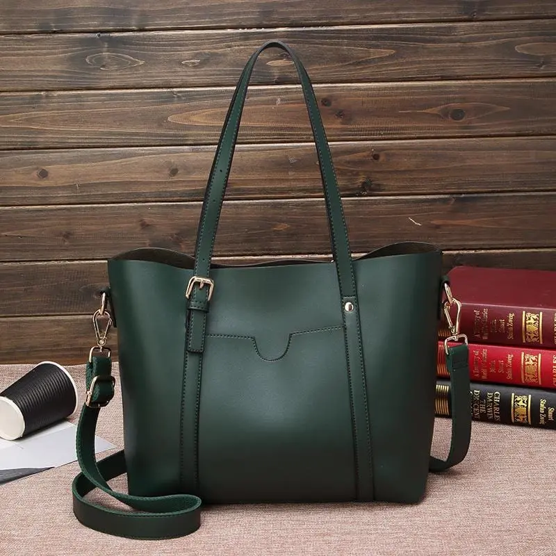 Genuine Leather Bag Women Handbag Women's Vintage Leather Shoulder Messenger Bag Casual Totes Bags Female High Quality 2019 C830 1