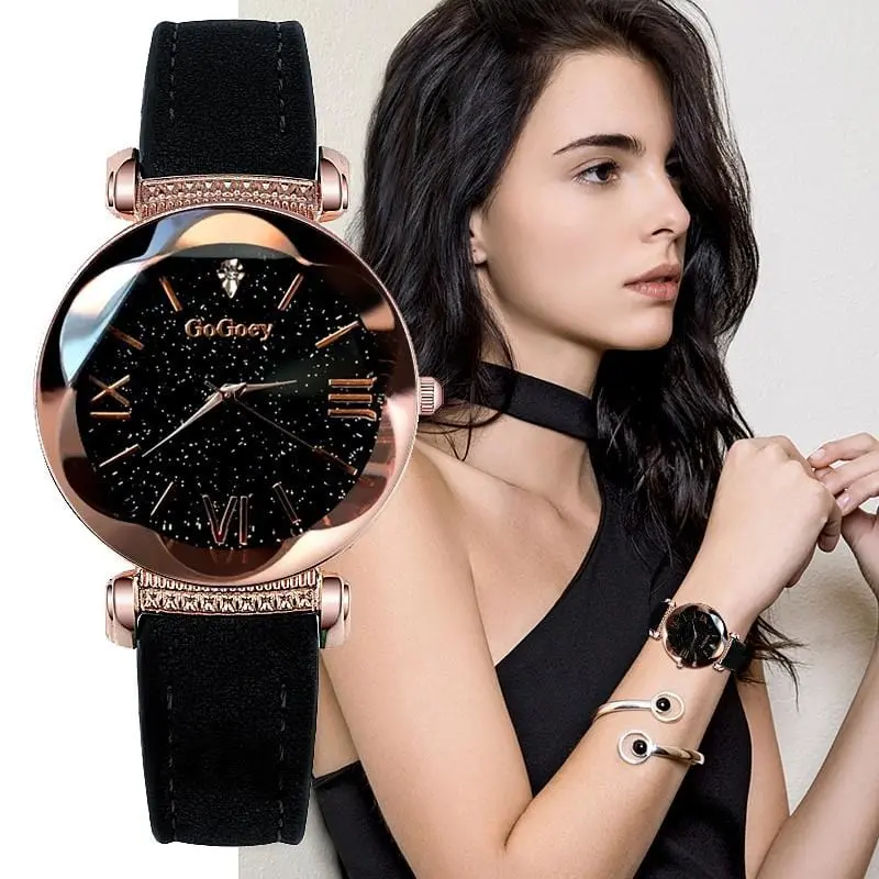 Gogoey Women's Watches 2019 Luxury Ladies Watch Starry Sky Watches For Women Fashion Bayan Kol Saati Diamond Reloj Mujer 2019 1
