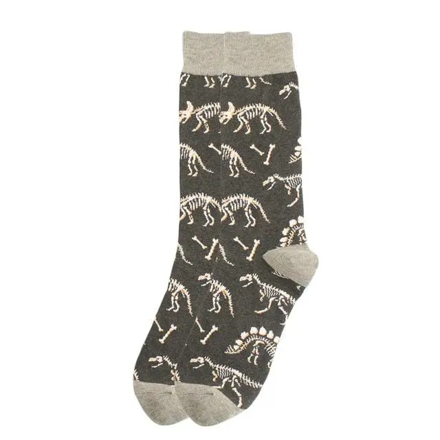 Happy Socks Fashion Hip Hop Skateboard Socks Cotton Cartoon Shark Pig Dog Food Hamburger Pizza Sushi Funny Men Women Calcetines 20
