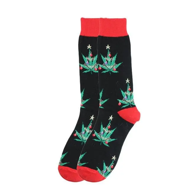 Happy Socks Fashion Hip Hop Skateboard Socks Cotton Cartoon Shark Pig Dog Food Hamburger Pizza Sushi Funny Men Women Calcetines 27