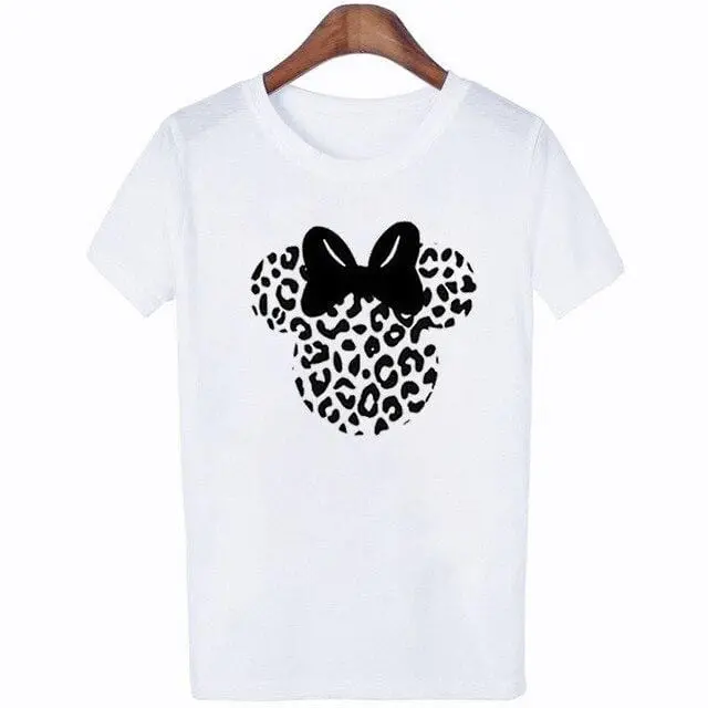 Harajuku Graphic Tee – Casual Short-Sleeve Cotton Top for Women