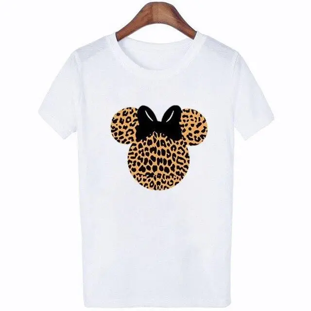 Harajuku Graphic Tee – Casual Short-Sleeve Cotton Top for Women