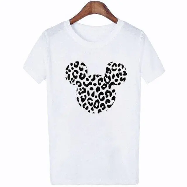 Harajuku Graphic Tee – Casual Short-Sleeve Cotton Top for Women