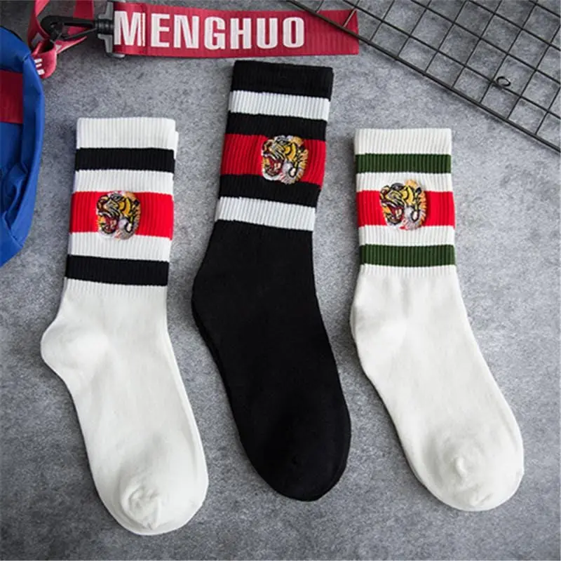 Harajuku Japanese Winter 2019 New Ankle Socks Women Fashion Tiger Calcetines Mujer Sokken Skarpetki Damskie Chaussette Femme 1