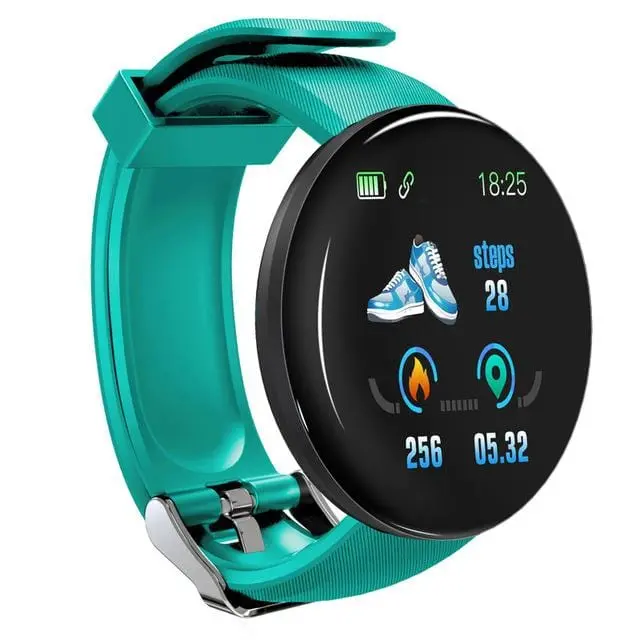 Health-Focused Smartwatch – Waterproof Heart Rate & Blood Pressure Monitor