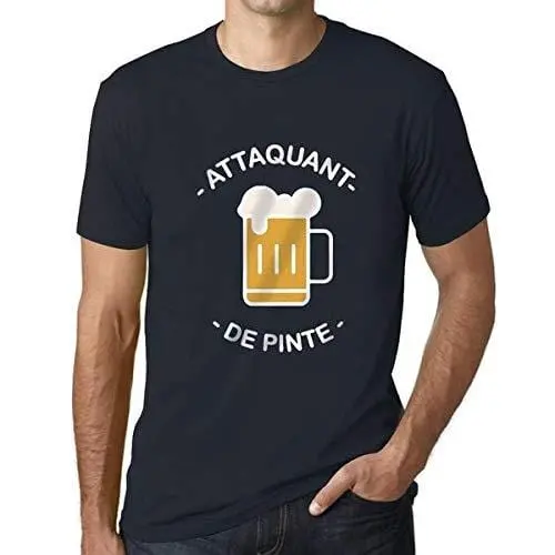 Homme T-Shirt Graphique Imprimé Vintage Tee Attaquant De Pinte Denim 1